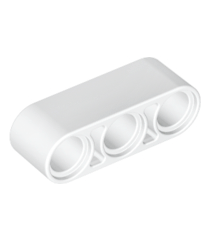 LEGO - Technic, dikke liftarm 1 x 3 - White | N - Thumbnail