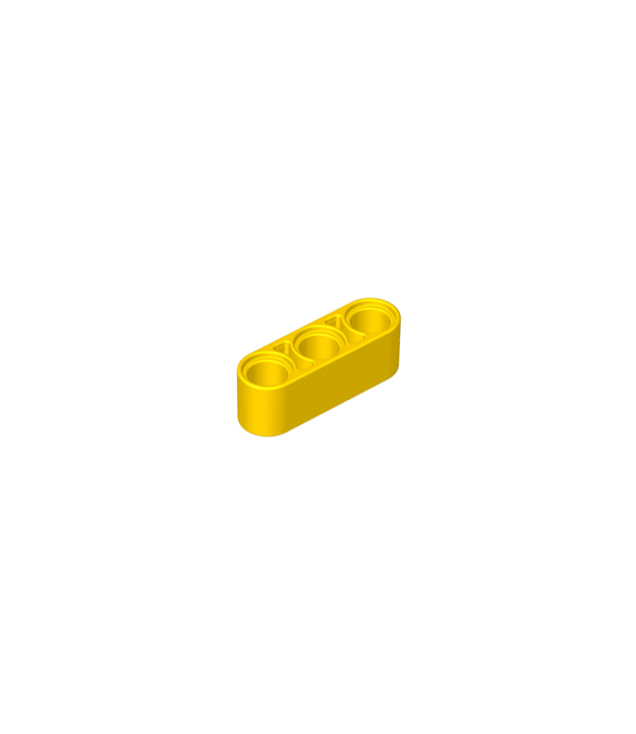 LEGO - Technic, dikke liftarm 1 x 3 - Yellow | N