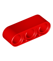 LEGO - Technic, dikke liftarm 1 x 3 - Red | N - Thumbnail