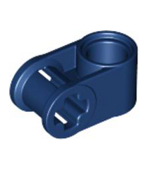 LEGO - Technic, as- en penverbinder loodrecht - Dark Blue | N - Thumbnail