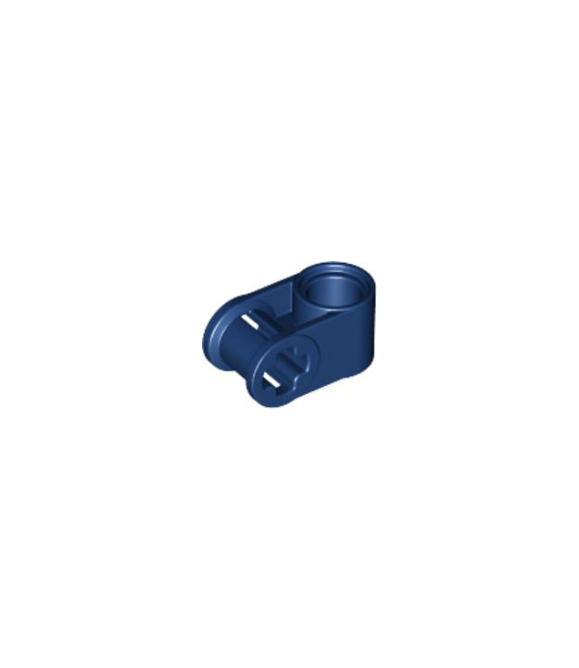 LEGO - Technic, as- en penverbinder loodrecht - Dark Blue | N