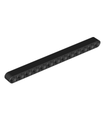 LEGO - Technic, dikke liftarm 1 x 13 - Black | N - Thumbnail
