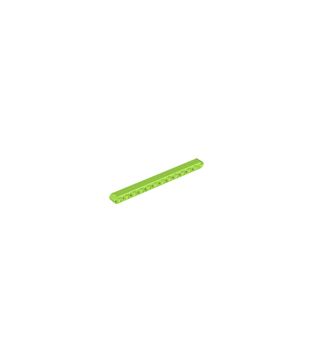 LEGO - Technic, dikke liftarm 1 x 13 - Lime | N