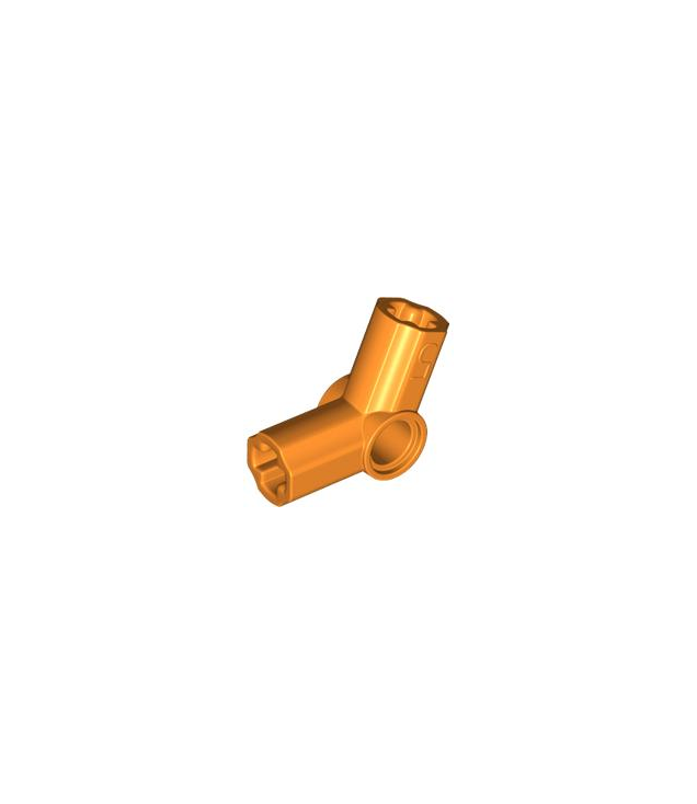 LEGO - Technic, as- en penverbinder hoek #5 – 112,5 graden - Orange | N