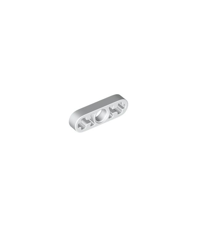LEGO - Technic, dunne liftarm 1 x 3 met as-gaten - White | N