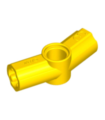 LEGO - Technic, as- en penverbinder hoek #3 – 157,5 graden - Yellow | N - Thumbnail