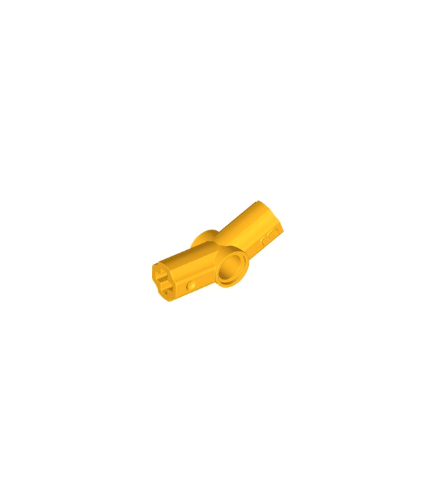 LEGO - Technic, as- en penverbinder hoek #3 – 157,5 graden - Bright Light Orange | N