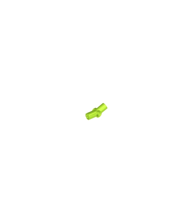 LEGO - Technic, as- en penverbinder hoek #3 – 157,5 graden - Lime | N