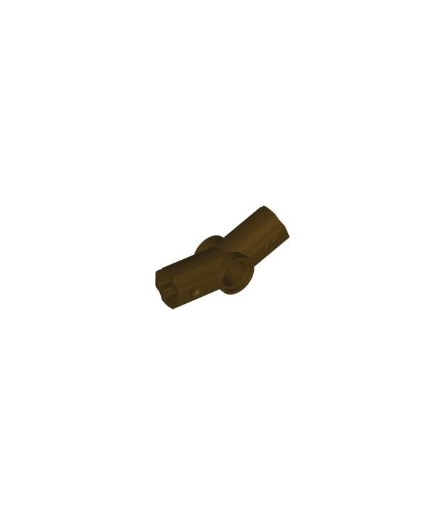 LEGO - Technic, as- en penverbinder hoek #3 – 157,5 graden - Dark Brown | N