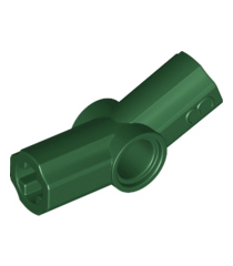LEGO - Technic, as- en penverbinder hoek #3 – 157,5 graden - Dark Green | N - Thumbnail