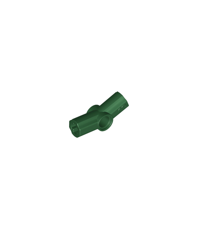 LEGO - Technic, as- en penverbinder hoek #3 – 157,5 graden - Dark Green | N