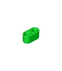 LEGO - Technic, dikke liftarm 1 x 2 - Bright Green | N - Thumbnail