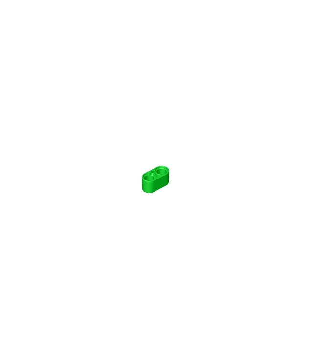 LEGO - Technic, dikke liftarm 1 x 2 - Bright Green | N