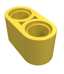 LEGO - Technic, dikke liftarm 1 x 2 - Yellow | N - Thumbnail