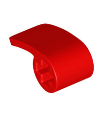 LEGO - Technic, gebogen paneel 2 x 1 x 1 - Red | N - Thumbnail