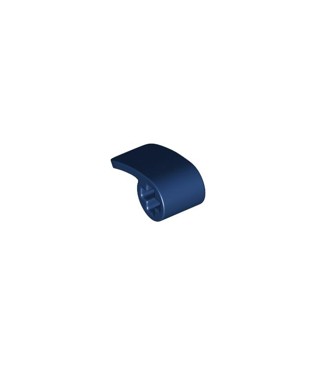 LEGO - Technic, gebogen paneel 2 x 1 x 1 - Dark Blue | N
