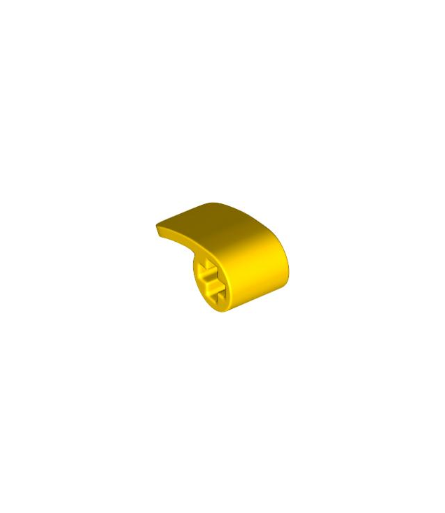 LEGO - Technic, gebogen paneel 2 x 1 x 1 - Yellow | N