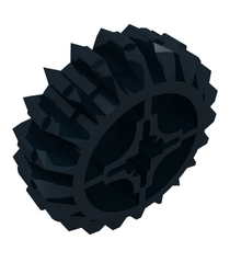 LEGO - Technic, tandwiel 20 tanden dubbel conisch - Black | N - Thumbnail