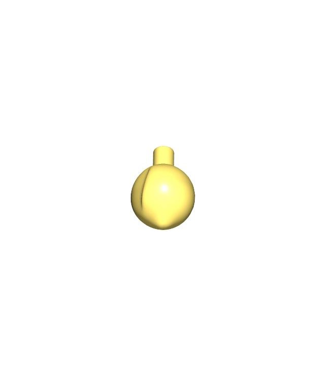 LEGO - Fruit, perzik - Bright Light Yellow | N