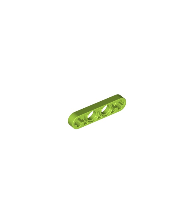 LEGO - Technic, dunne liftarm 1 x 4 met as-gaten - Lime | N