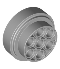 LEGO - Wiel Ø31mm x 15mm Technic - Light Bluish Gray | N - Thumbnail