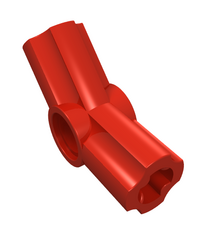 LEGO - Technic, as- en penverbinder hoek #4 – 135 graden - Red | N - Thumbnail