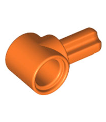 LEGO - Technic, naaf voor as- en penverbinder met 1 as - Orange | N - Thumbnail