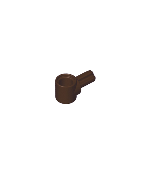 LEGO - Technic, naaf voor as- en penverbinder met 1 as - Dark Brown | N