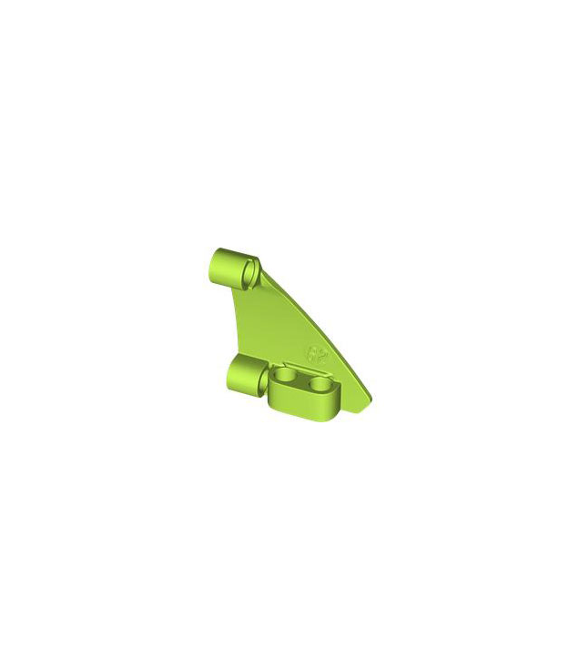 LEGO - Technic, gebogen paneel #62 5 x 4 taps toelopend rechts - Lime | N