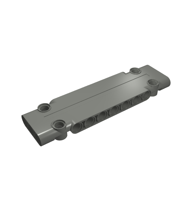 LEGO - Technic, paneelplaat 3 x 11 x 1 - Dark Bluish Gray | N