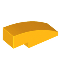 LEGO - Helling, gebogen 3 x 1 - Bright Light Orange | N - Thumbnail