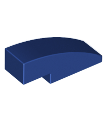 LEGO - Helling, gebogen 3 x 1 - Dark Blue | N - Thumbnail