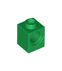 LEGO - Technic, steen 1 x 1 met gat - Green | N - Thumbnail