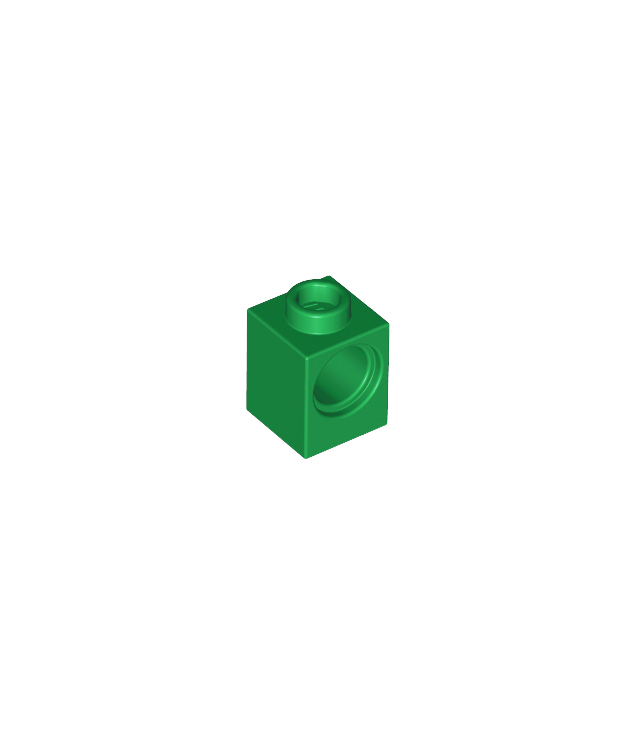 LEGO - Technic, steen 1 x 1 met gat - Green | N