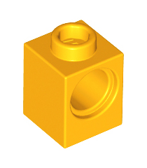 LEGO - Technic, steen 1 x 1 met gat - Bright Light Orange | N - Thumbnail