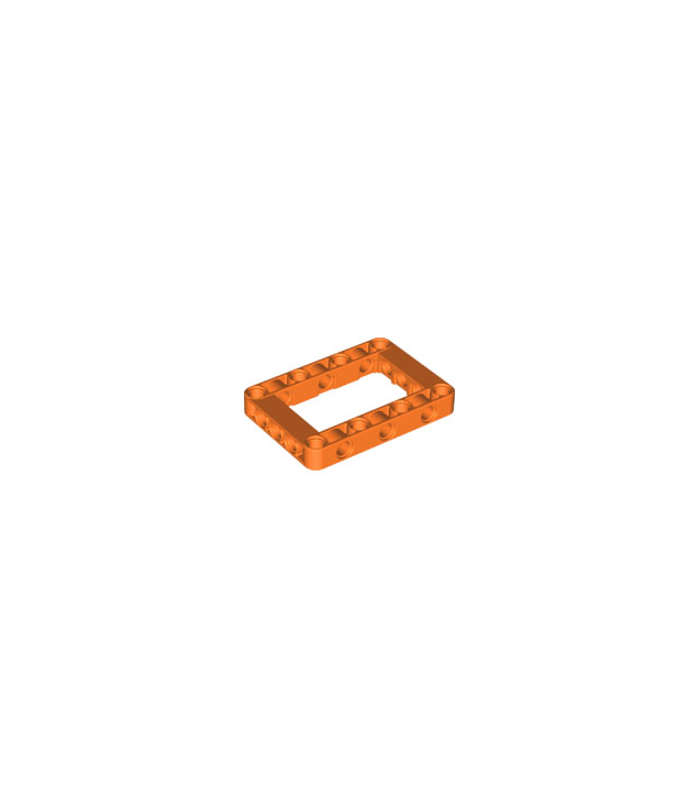 LEGO - Technic, aangepaste dikke liftarm-frame 5 x 7 met open midden - Orange | N