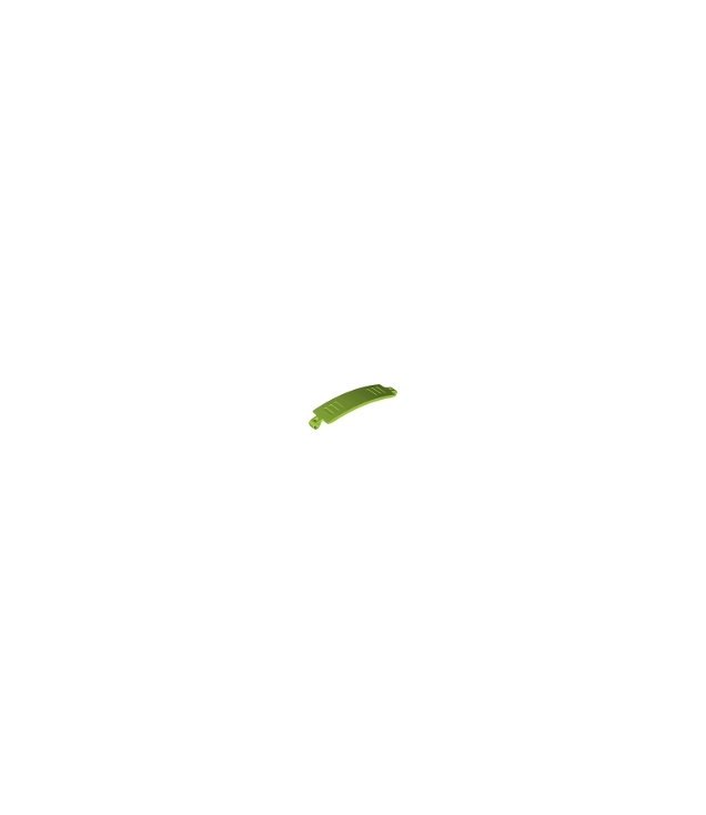 LEGO - Technic, gebogen paneel 3 x 13 - Lime | N