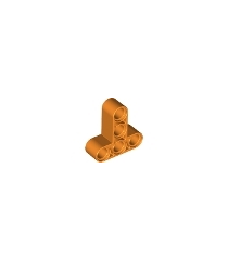 LEGO - Technic, aangepaste dikke liftarm T-vorm 3 x 3 - Orange | N - Thumbnail