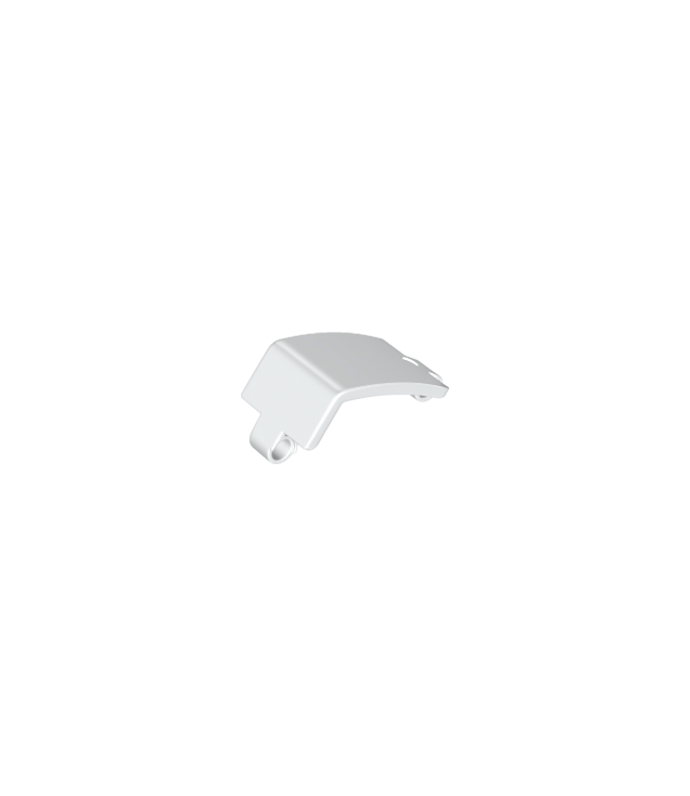 LEGO - Technic, gebogen paneel 3 x 5 x 3 - White | N