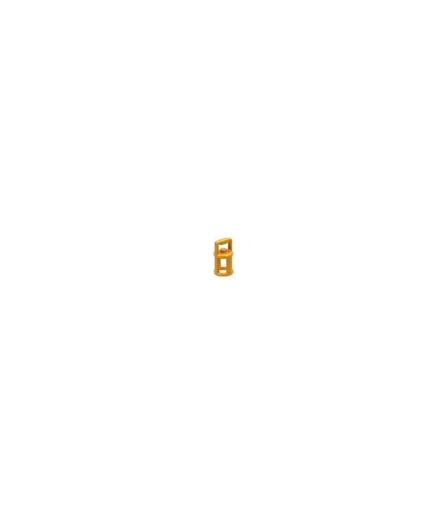 LEGO - Minifiguur-accessoire, lantaarn - Pearl Gold | N