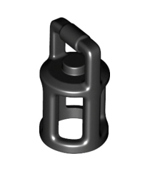 LEGO - Minifiguur-accessoire, lantaarn - Black | N - Thumbnail