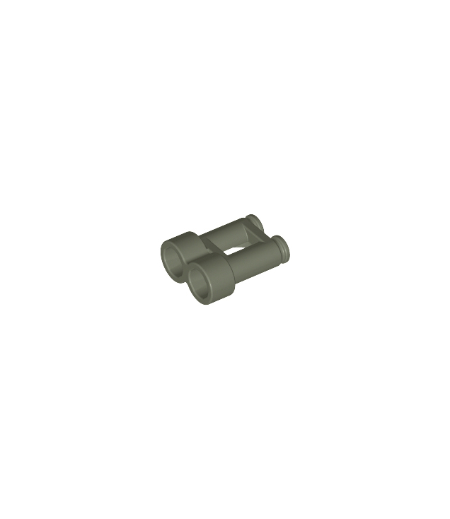 LEGO - Minifiguur accessoire verrekijker stad (Vintage jaren ’90 onderdeel) - Dark Gray | N