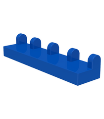 LEGO - Scharniertegel 1 x 4 (Vintage jaren ’90 onderdeel) - Blue | N - Thumbnail