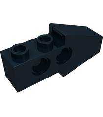 LEGO - Technic helling 4 x 1 x 1 2/3 (Vintage jaren ’90 onderdeel) - Black | N - Thumbnail