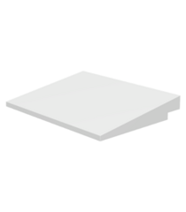 LEGO - Helling 10 6 x 8 (Vintage jaren ’90 onderdeel) - White | N - Thumbnail