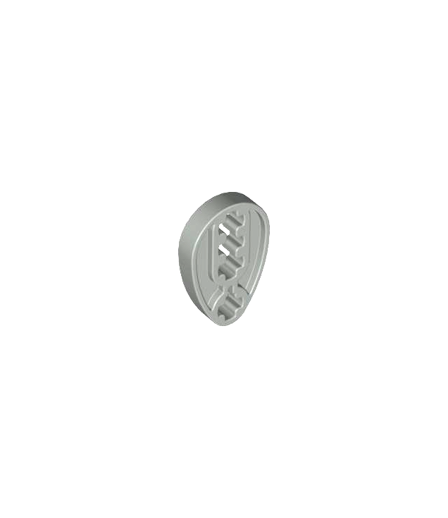 LEGO - Technic nok (Vintage jaren ’90 onderdeel) - Light Gray | N