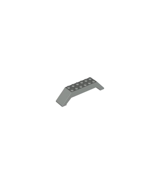 LEGO - Helling 45 graden 10 x 2 x 2 dubbel (Vintage jaren ’90 onderdeel) - Light Gray | N