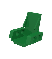 LEGO - Technic stoel 3 x 2 basis (Vintage jaren ’90 onderdeel) - Green | N - Thumbnail