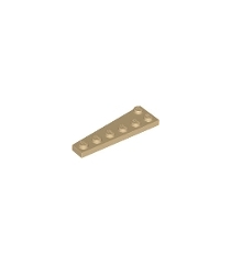 LEGO - Wig, plaat 6 x 2 rechts - Dark Tan | N - Thumbnail