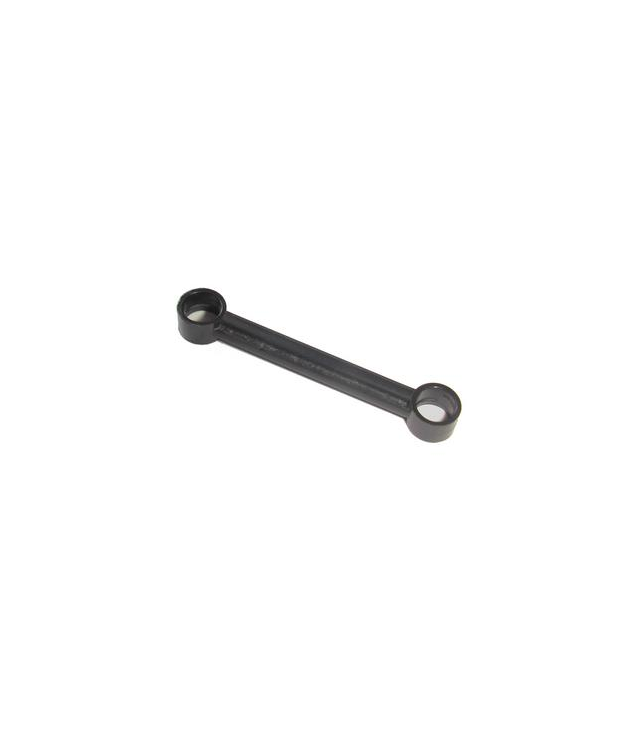 LEGO - Technic, schakel 1 x 6 zonder stops (Vintage jaren ’90 onderdeel) - Black | N